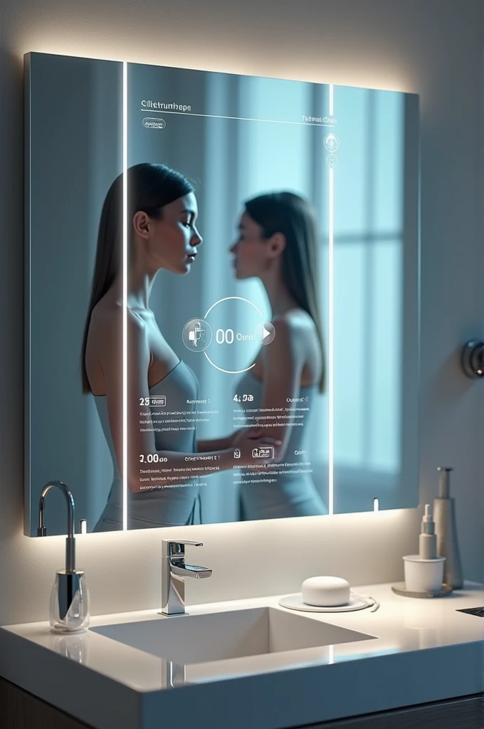 Slogan of a smart mirror 