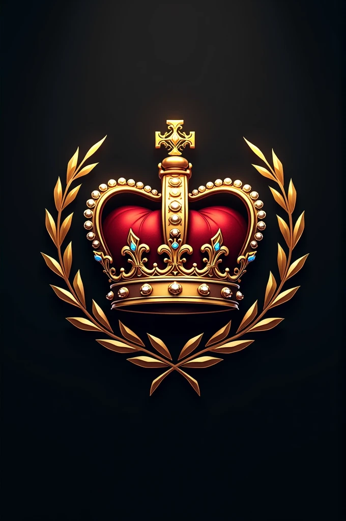 Logo that has dollars and crowns 