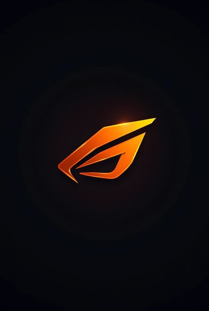 Design a logo with a modern, tech-focused style similar to Gigabyte AORUS. Use bold colors like black and orange, include a dynamic geometric icon that conveys speed, and incorporate a futuristic font for the brand name."
