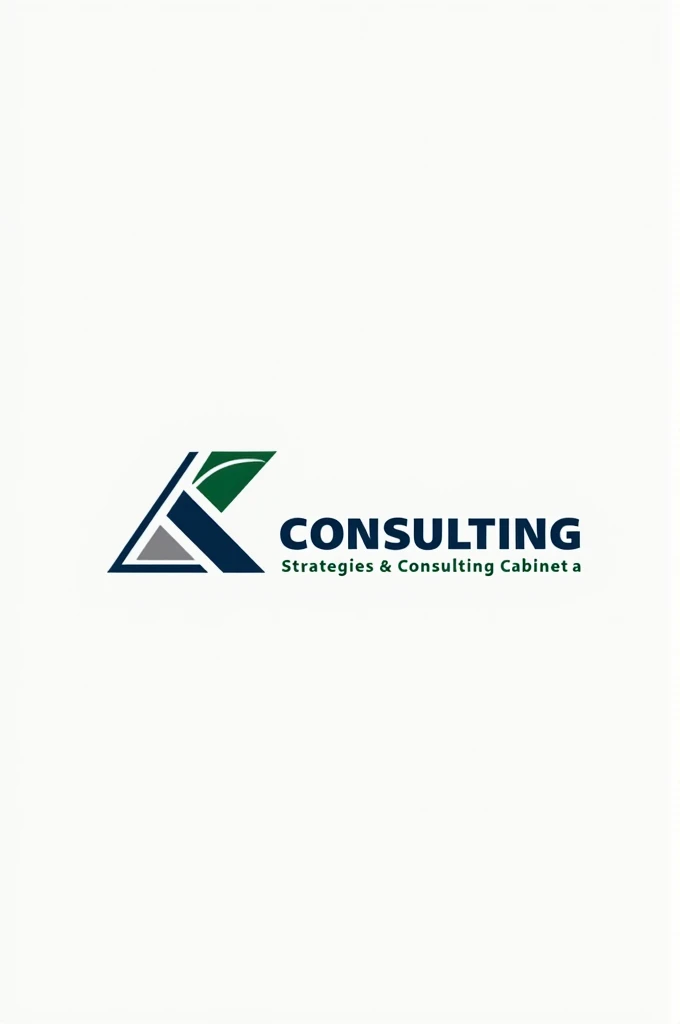 Un logo d'un cabinet conseil et de lobbying en Haïti le nom du cabinet et "CONSULTING STRATEGIES & CONSULTING  CABINET. sa"