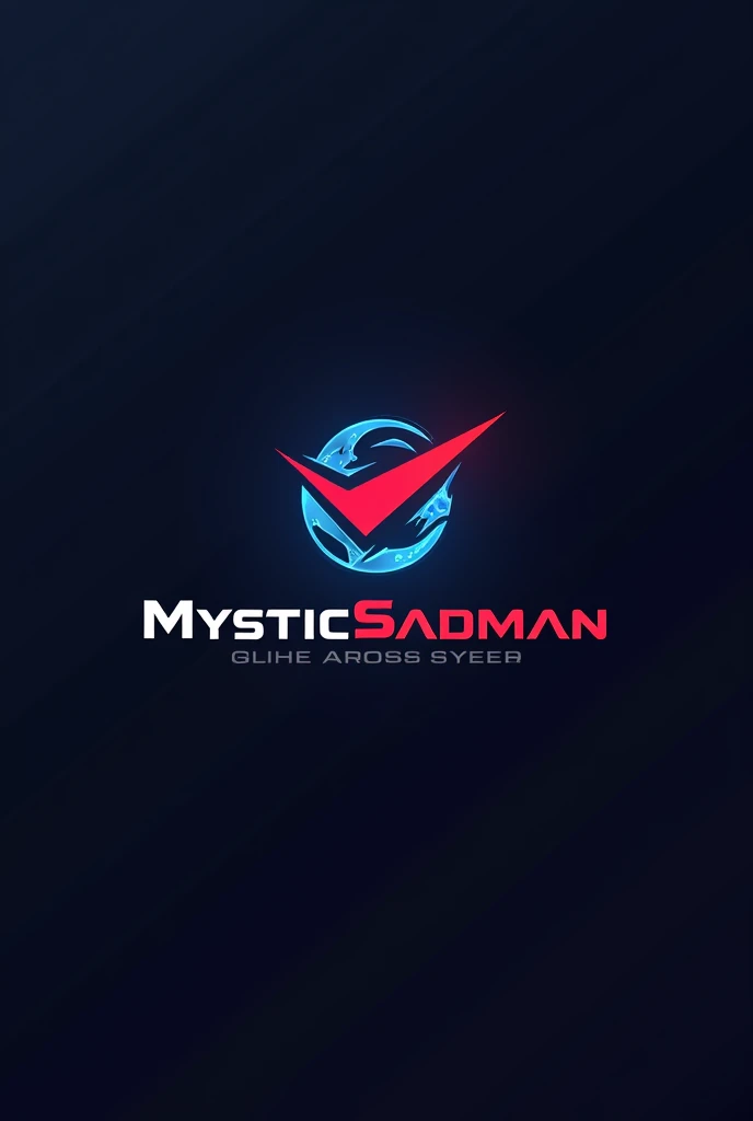 Style: "I want a logo with a sleek, modern style similar to Gigabyte AORUS."Colors: "The color scheme should be bold and striking, using [specific colors if you have any]."Iconography: "Include a dynamic, geometric icon that suggests [specific concepts like speed, technology, etc.]."Text: "The logo should feature a strong, futuristic font for the brand name."

The brand name is : MysticSadman