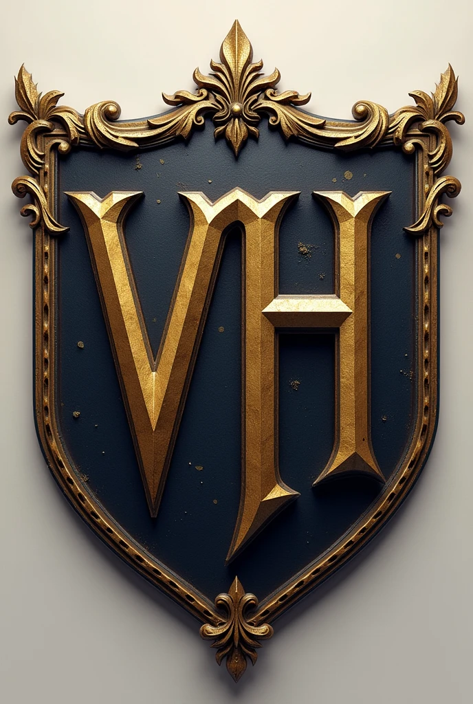 'VH' logo for shield and sword