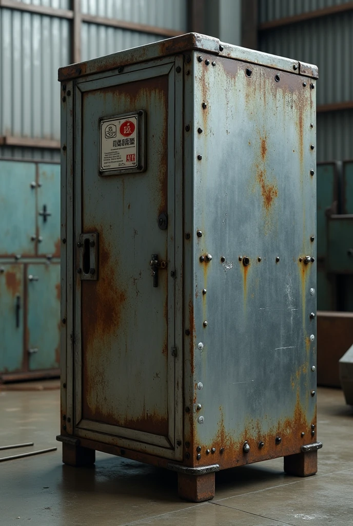 give me picture of trash compactor , closer image, , Make it smaller