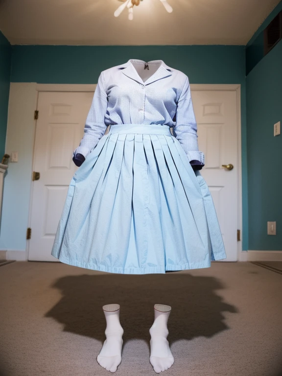 最high quality、fine details、very delicate and beautiful、16k、High resolution、high quality、high detail、very detailed、whole body、woman、full body、Reality、real、live-action、high school girl、school uniform、The Invisible Man、The skin is transparent、Overall image
