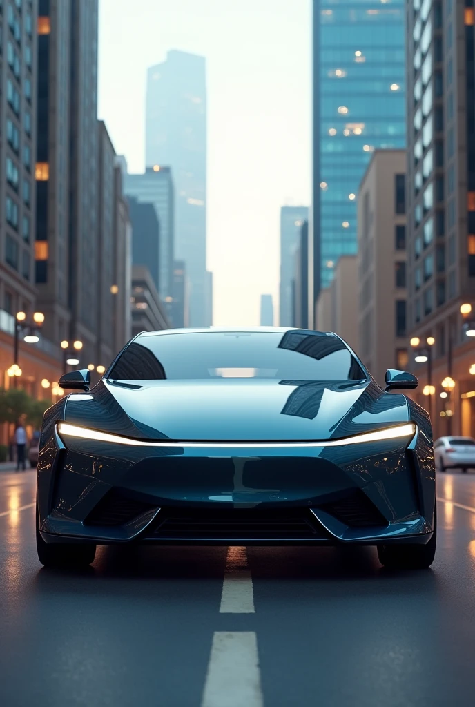 Business Electric sedan