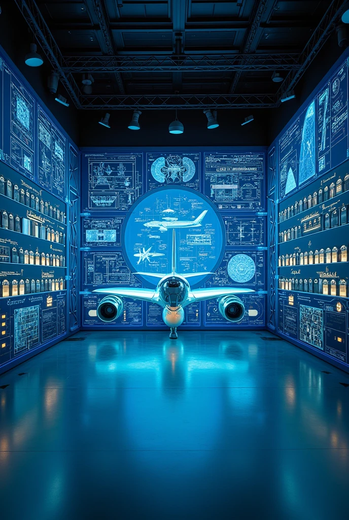 I'm looking for a talented artist or designer who can create medium-sized fabric backdrops for an upcoming technological exposition. The theme of the event is technology, so the backdrops should reflect this.

Key Requirements:
- The backdrops should be medium-sized, up to 10x10 feet.
- The backdrops need to be made of fabric.
- The design should be in line with the technological theme.
- Represent aviation training with manufacturing of aircraft and nothing concerning airport and in service aircraft
- See attachment and www.aeropmd.ca for more detail