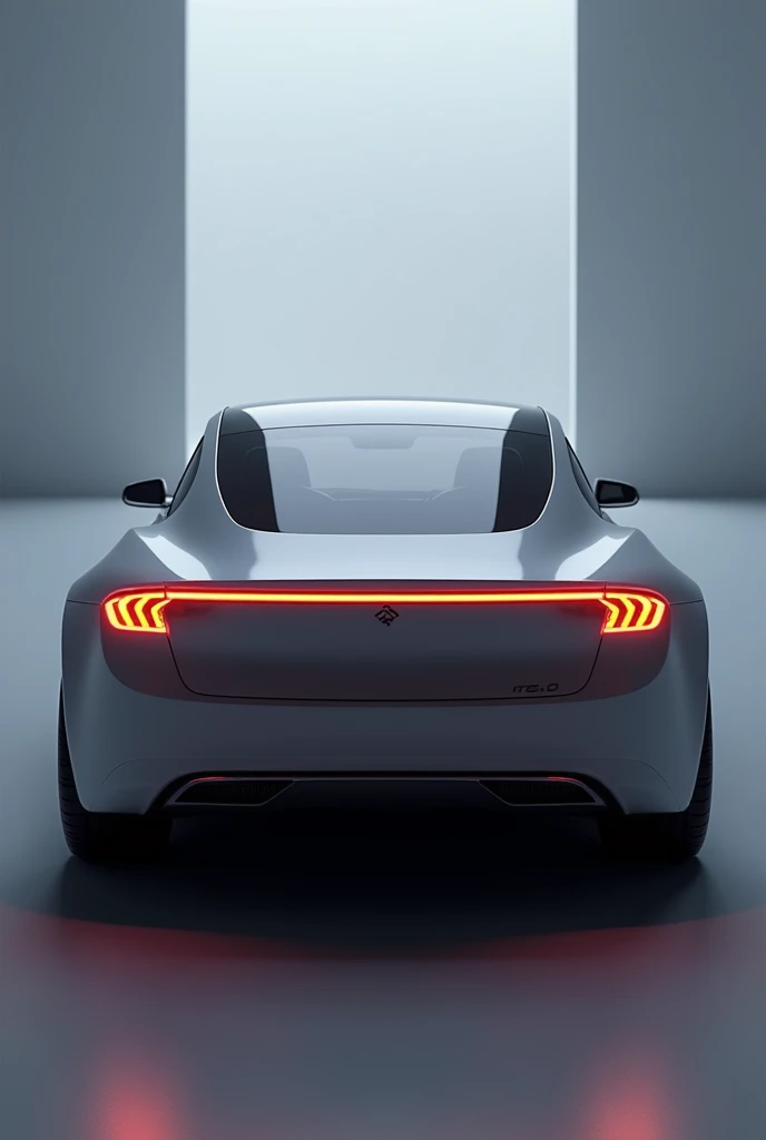 Business Electric sedan back light