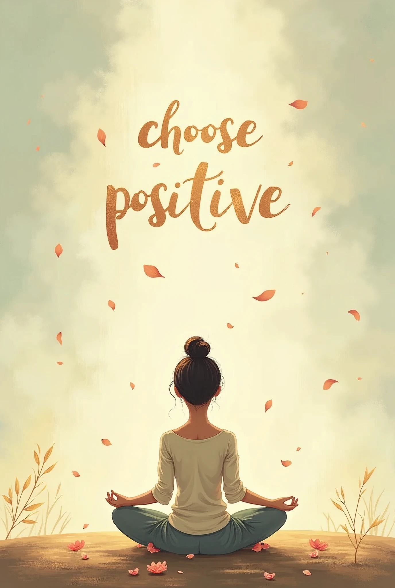 Train your mind to see the good in everything positivety is a choice. The happiness of your life depends on the quality of your thoughts. 