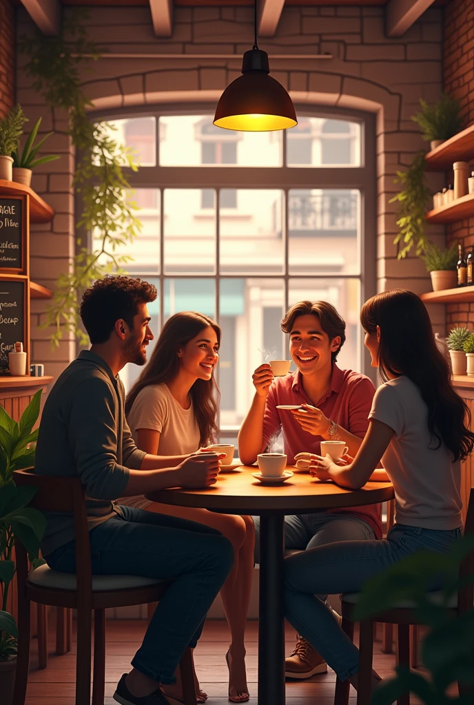 A coffee groove