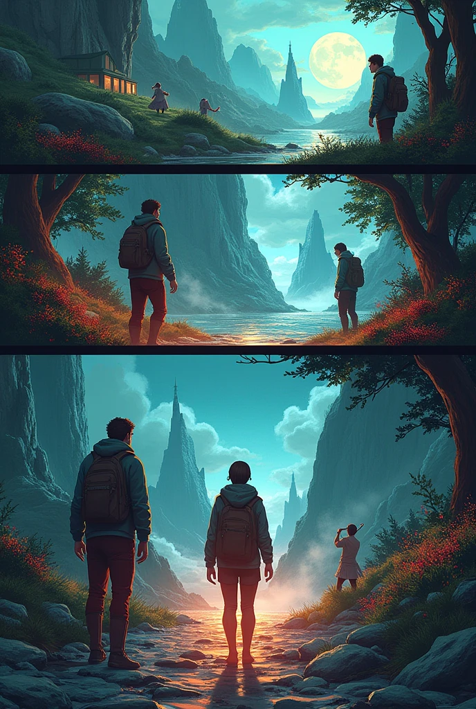 A 3 page comic

