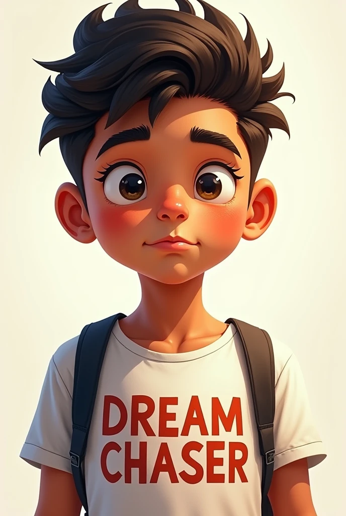 Boy pic and this t shirt name Dream Chaser