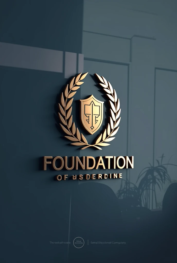 Create logo for foundation, trustworthy 