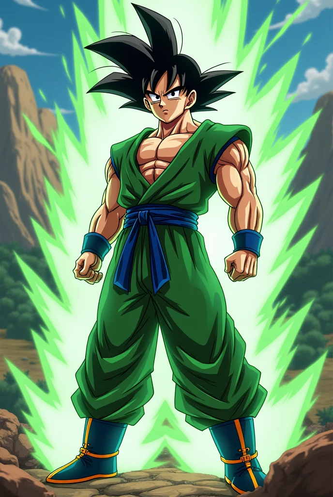Dragon Ball Goku green
