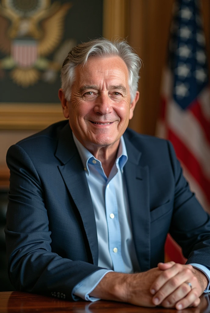 Birthday card for your mayor with photo
