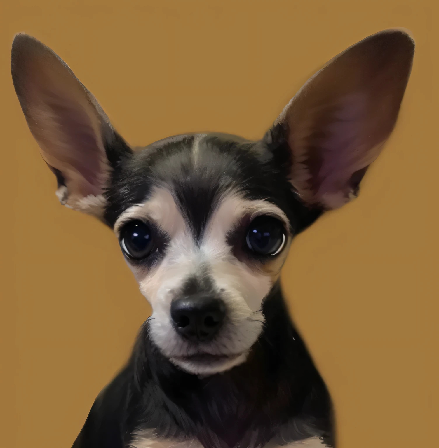 a very cute furry dog, hairs drawn like cartoon, perfectly drawn eyes, eyes like a cartoon drawing, beautiful eyes, perfect eyes, she is very happy, she is smiling, the image is very detailed