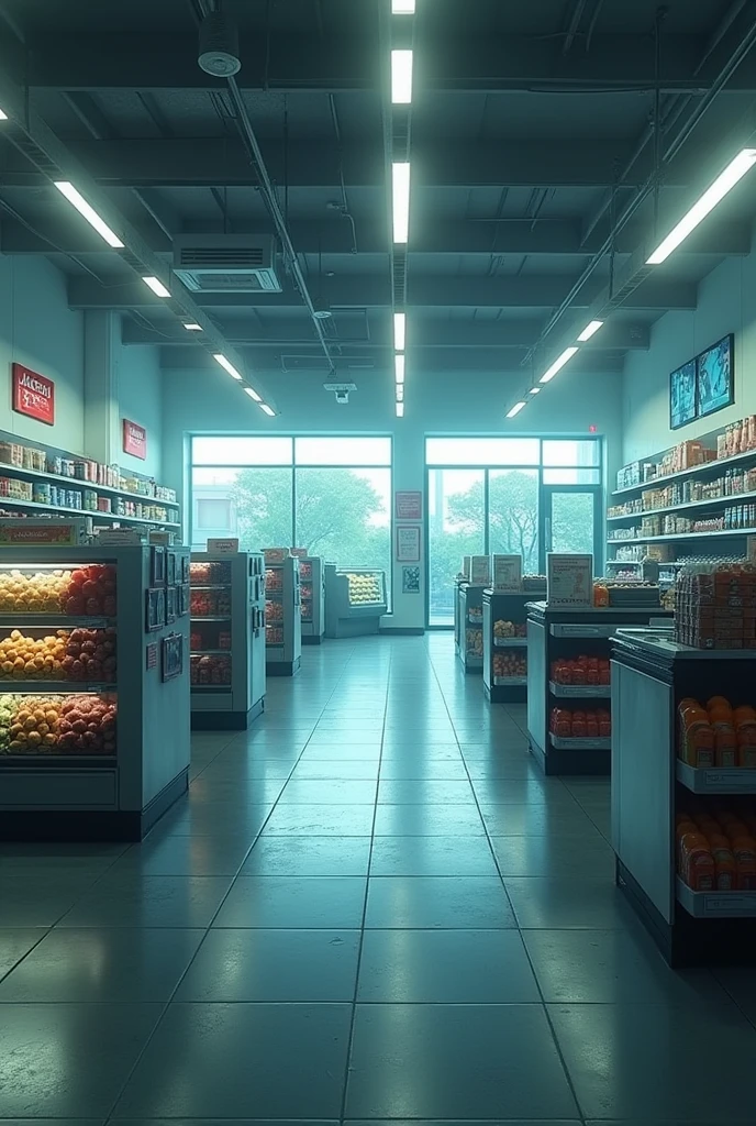 Supermarket nohuman