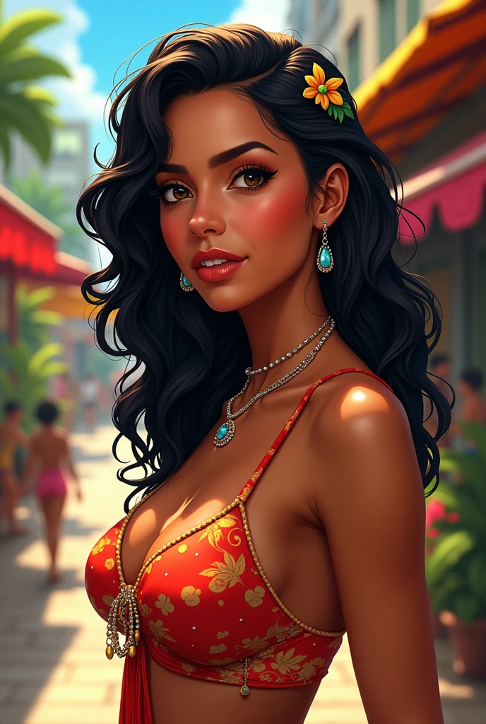A Brazilian woman from Fla