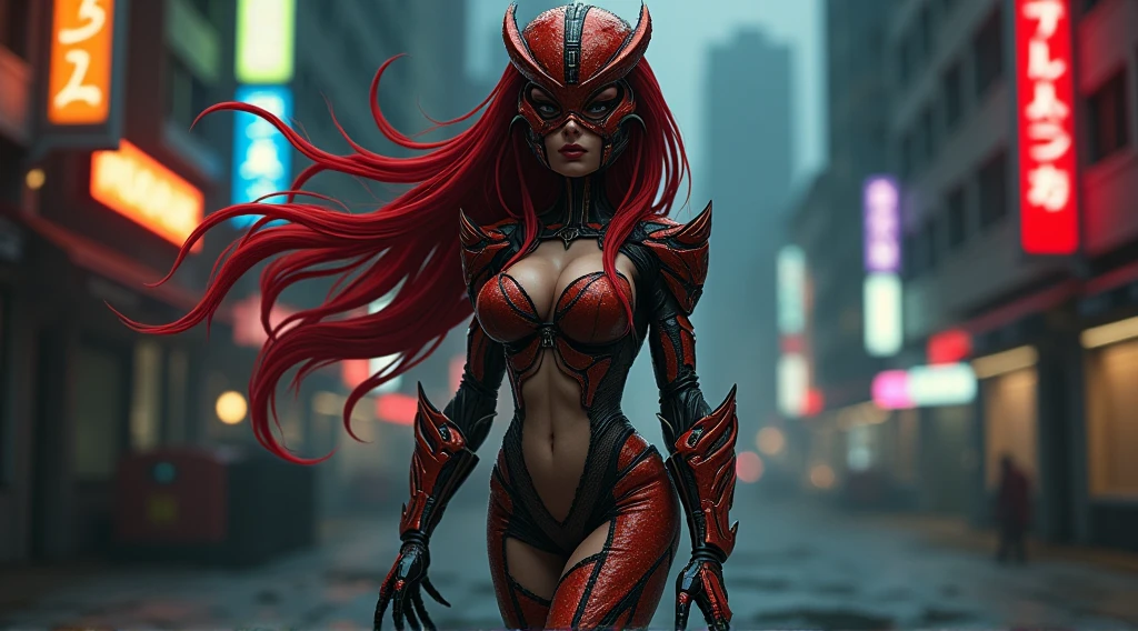 A realistric image of jessica rabbit as the predator