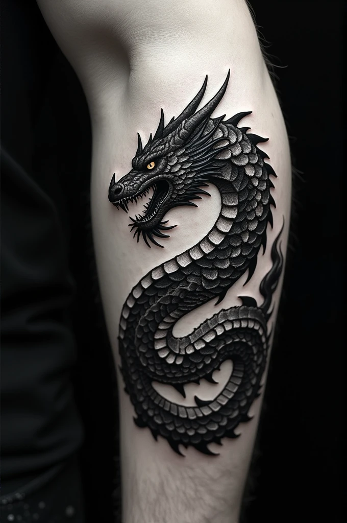 Dragon Ball black dragon shenlong for tattoo