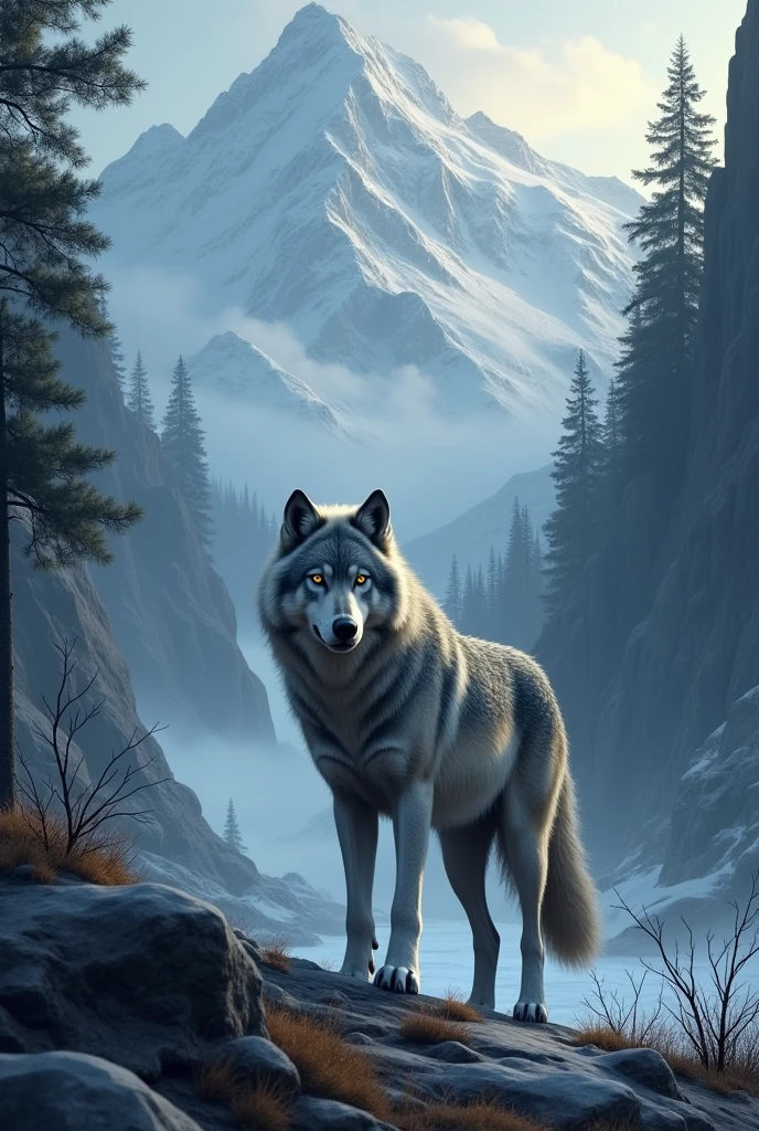 Lonely wolf