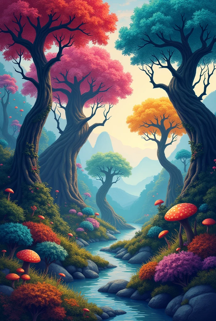 Trees to color