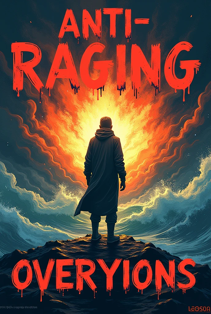Poster on anti-raging with slogan
