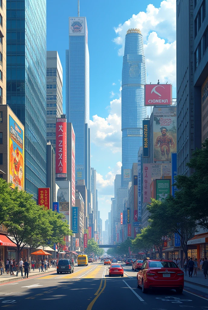 A city