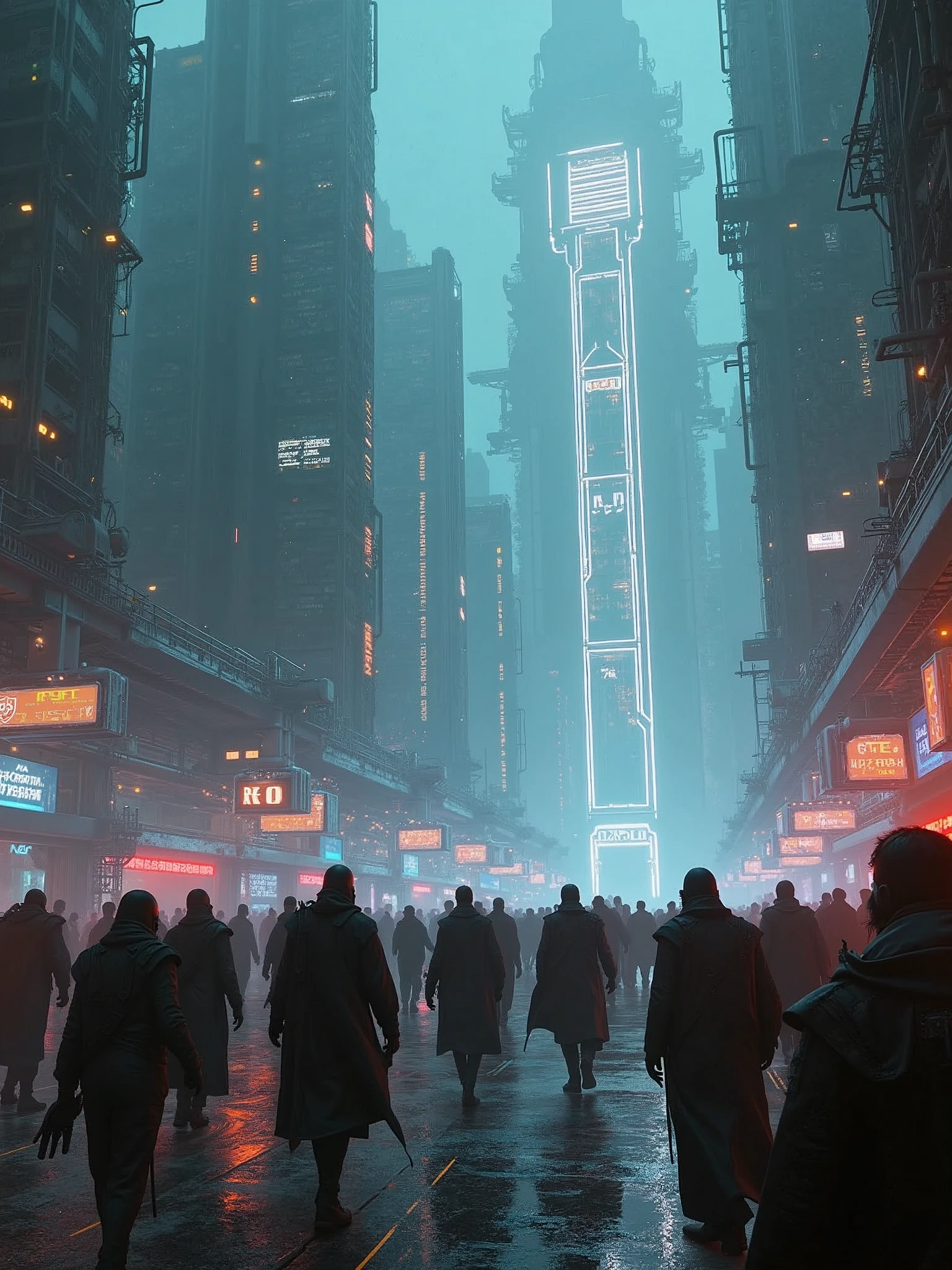 Lord of the Rings, but it's cyberpunk