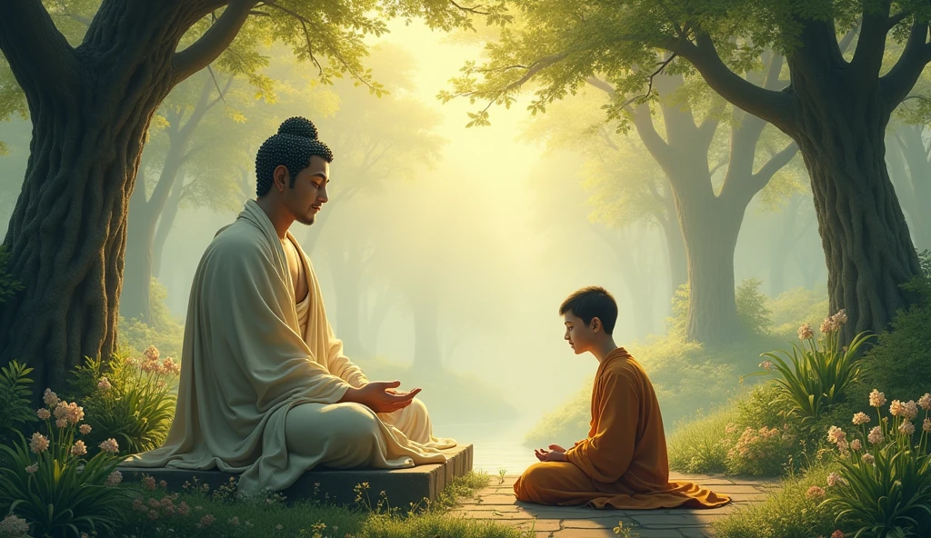 Buddha asked his disciple