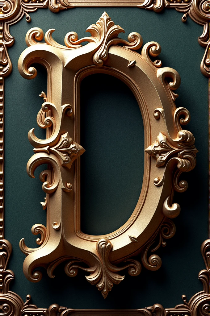Create the letter D