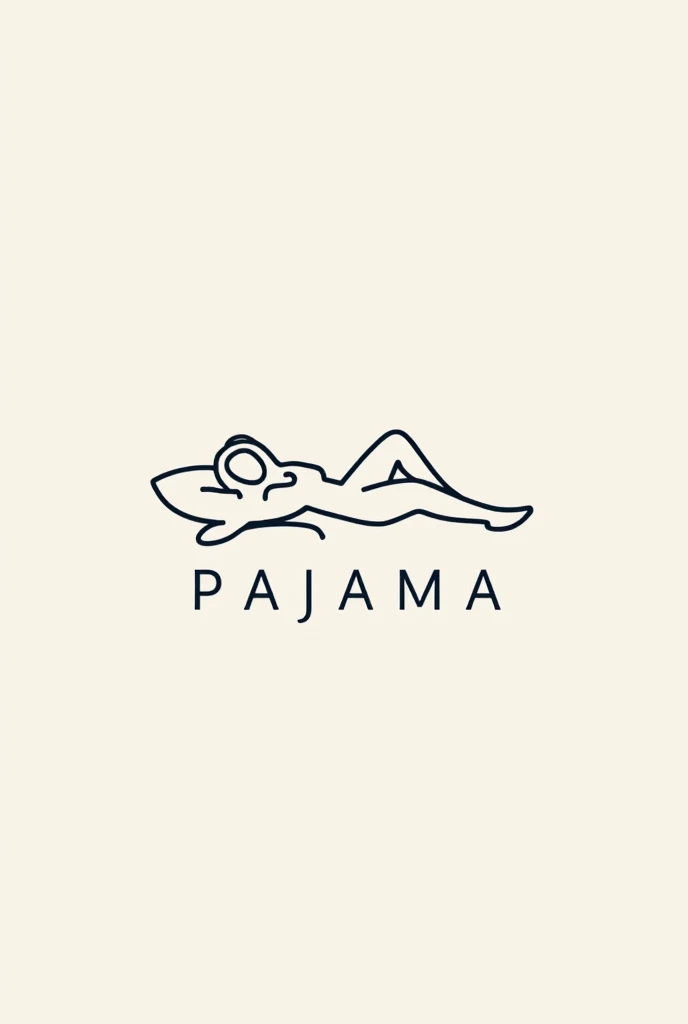 Logo for a pajama business