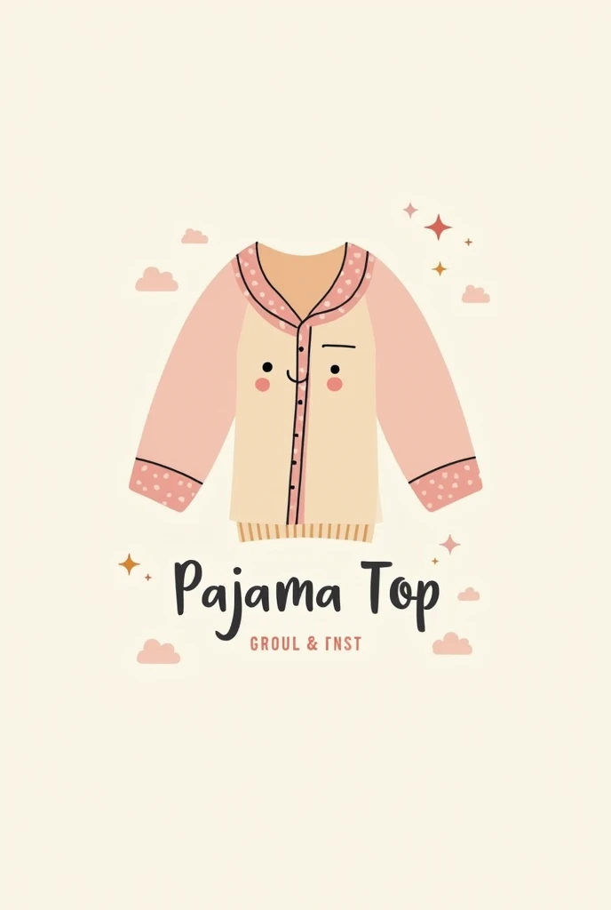 Logo for a pajama business