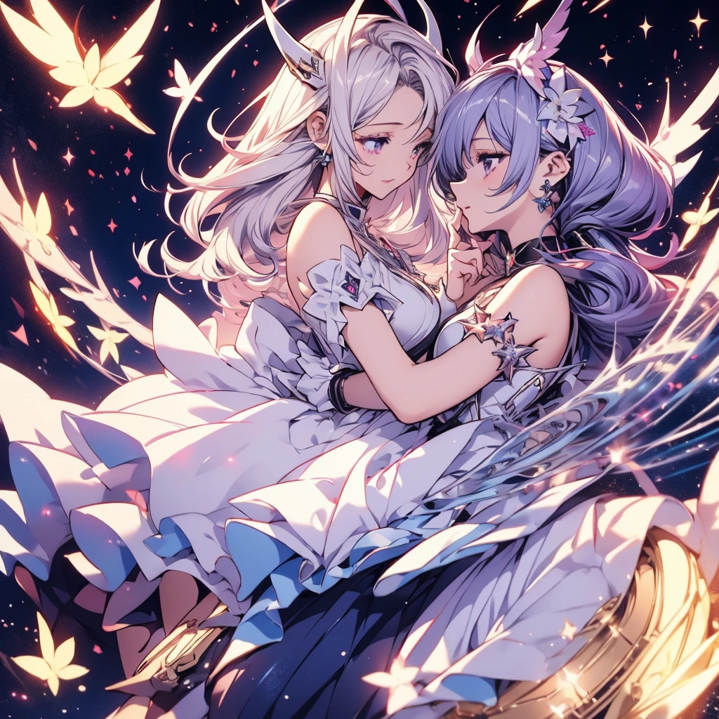 Crie uma imagem da Sparkle de honkai