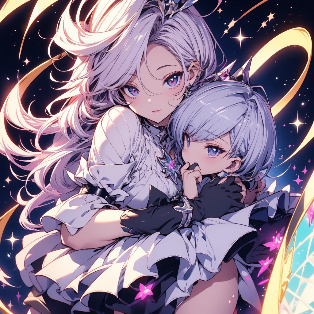 Crie uma imagem da Sparkle de honkai