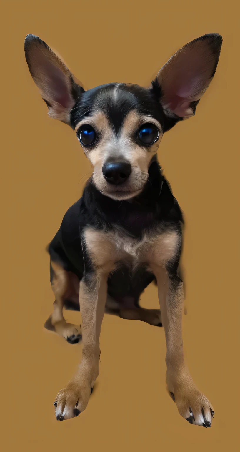 a very cute furry dog, hairs drawn like cartoon, perfectly drawn eyes, eyes like a cartoon drawing, beautiful eyes, perfect eyes, she is very happy, she is smiling, the image is very detailed