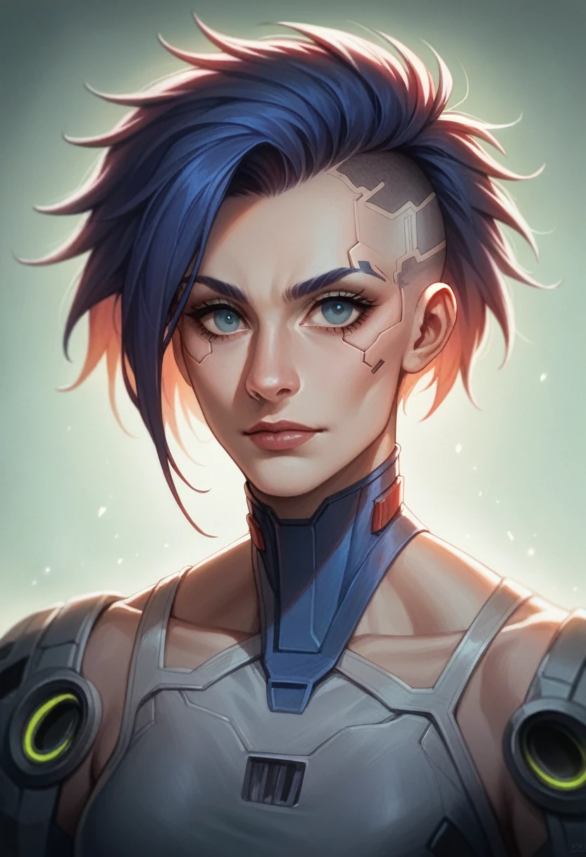 cyberpunk solider, 8 k, hd illustration, symmetrical, substance 3rd person style, 2d character design concept, unreal engine 5, DAZ, hyperrealistic, octane render, cosplay, RPG portrait, dynamic lighting, intricate detail, summer vibrancy, cinematic