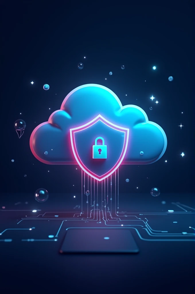 Generate a image which have cloud, AWS,cybersecurity, firewall in the background and image with title "DCYBER GROUP INDIA|CANADA|AFRICA"