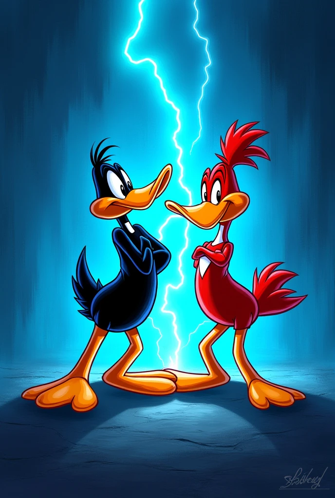 Profile picture Cartoon Super shocker Daffy Duck Longlegs Woody Woodpecker Profile picture