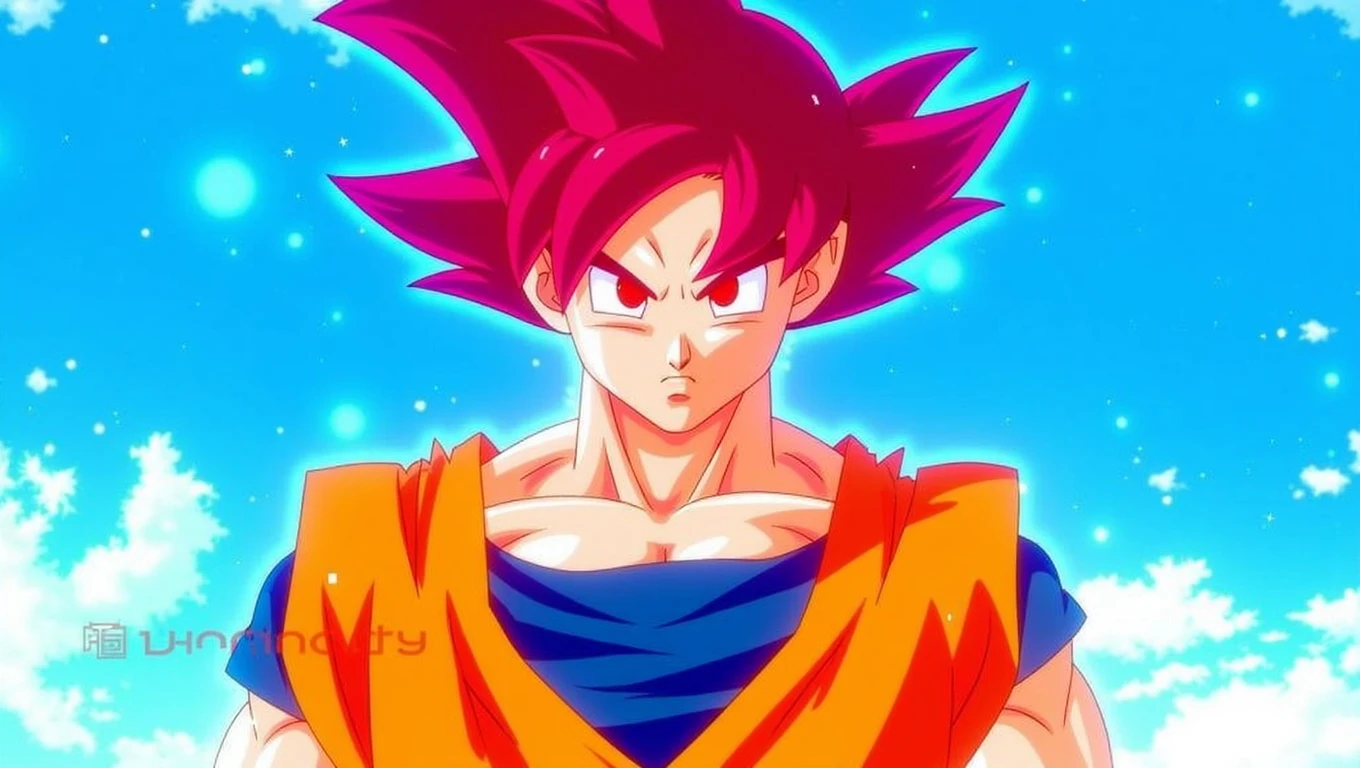 character with saiyan clothes, ssjg