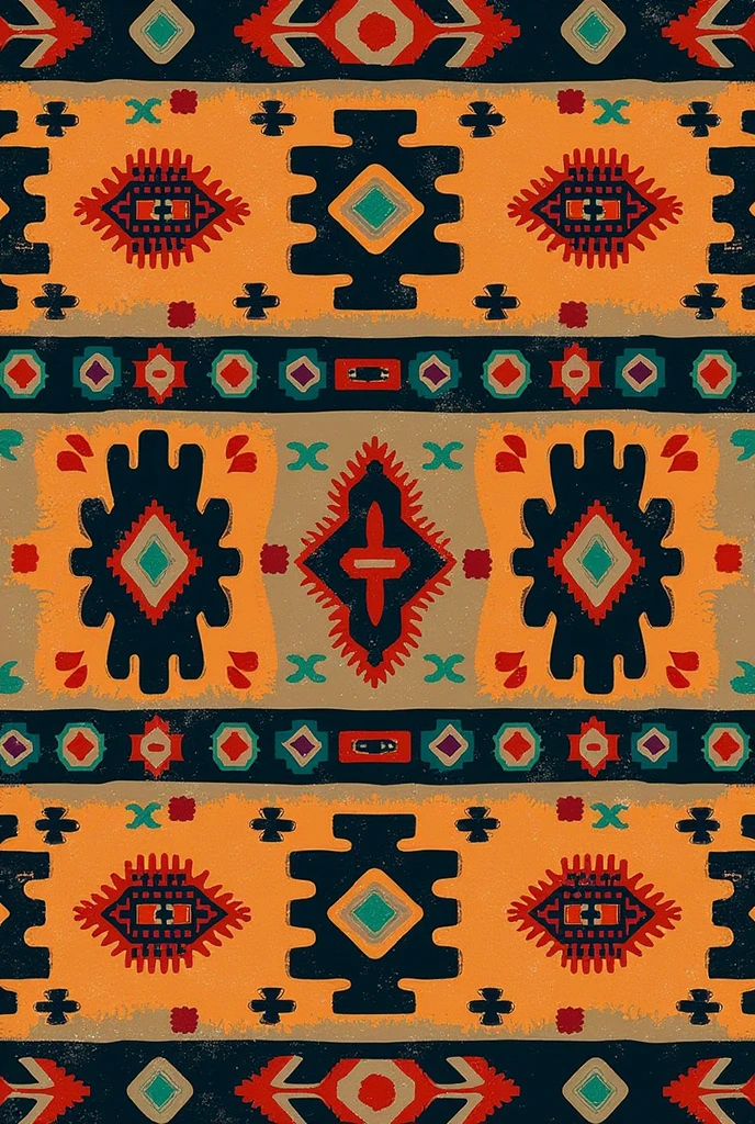 Generate a cherokee tribal print 
