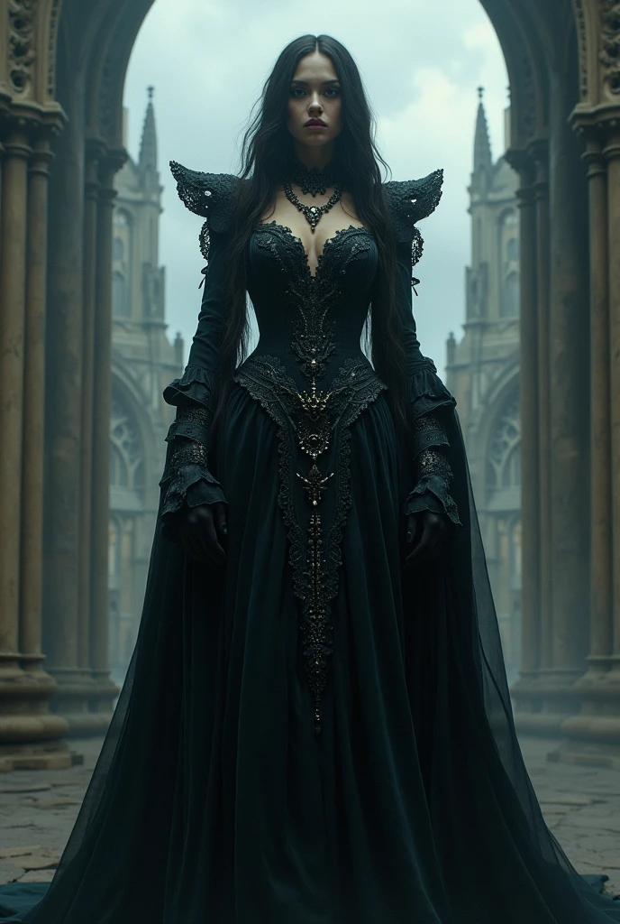 Big ass gothic woman