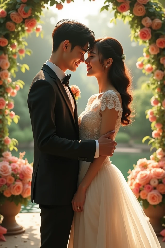 Min Yoongi and Kim Taehyung married