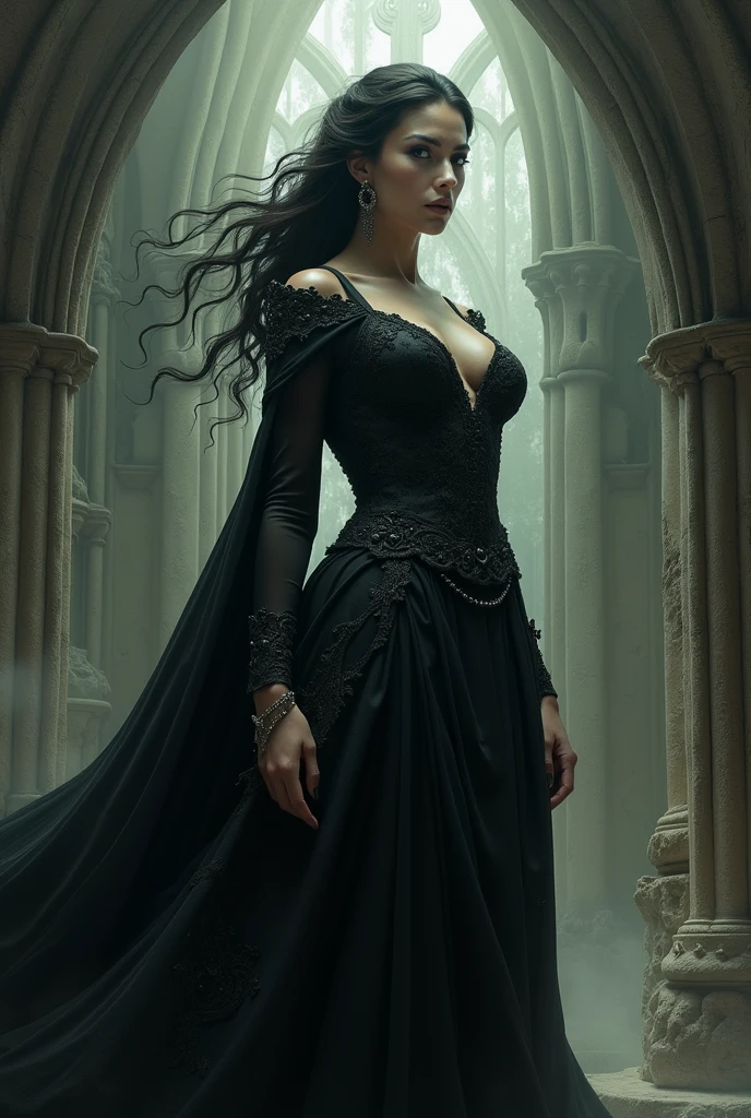 Big ass gothic woman