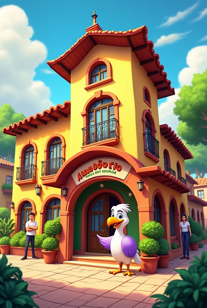pension with the name Condorito
