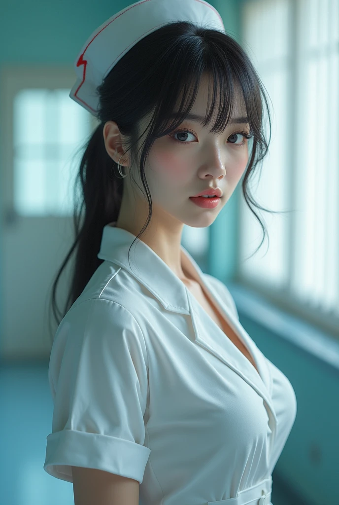 Big breasted nurse、Japanese、Highest quality