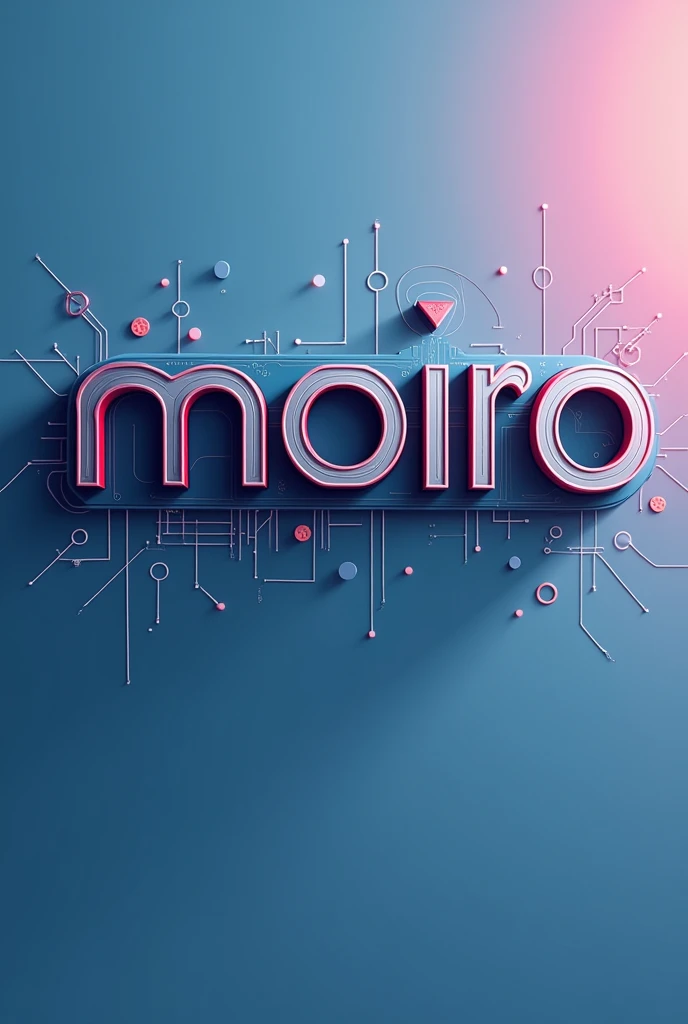 Create a logo with the word moiro