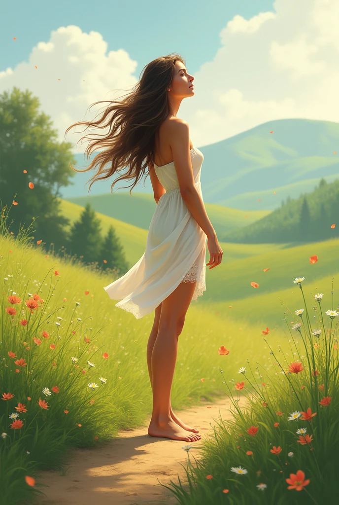 Barefoot Woman