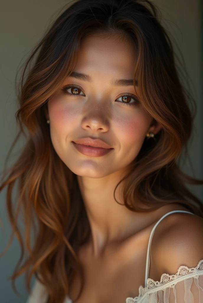 Beautiful young woman of 26 years old