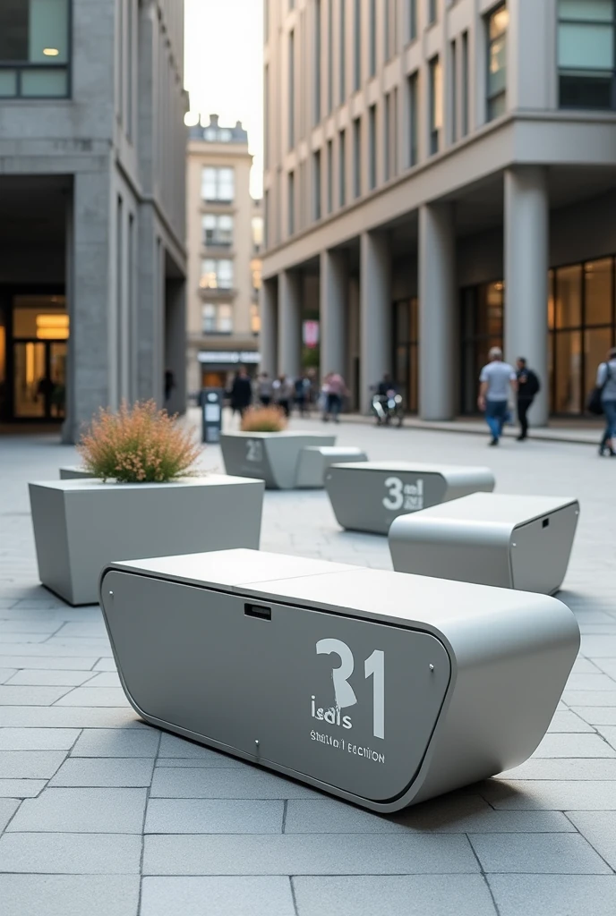 It's fine as they are marked out, that's how I want them, but I want the measurements to be visible because the numbers are not visible and they look blurry, and they want them to be modern street furniture.