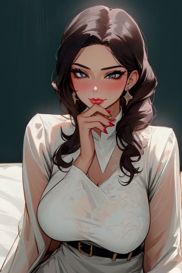 A hot mom who is loyal to her husband, she doesn't like you at first. But if you can "convince" her to like you, she will let you do anything for her.